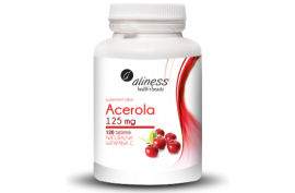 Acerola 125 mg, 120 tabletek Aliness