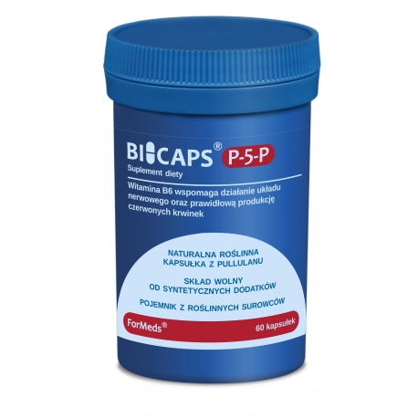Bicaps P-5-P (B6) 60 kapsułek, ForMeds
