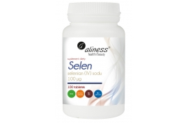 Selen  (selenian IV sodu) 100 tabletek, Aliness