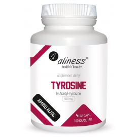 N-Tyrosine 500 mg 100 kapsułek, Aliness