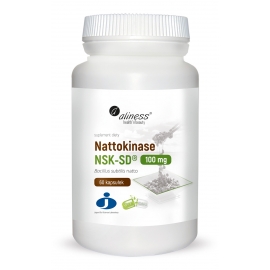 Nattokinase NSK-SD® 100 mg 60 kapsułek, Aliness
