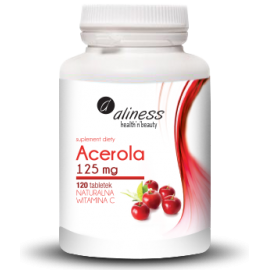 Acerola 125 mg, 120 tabletek Aliness